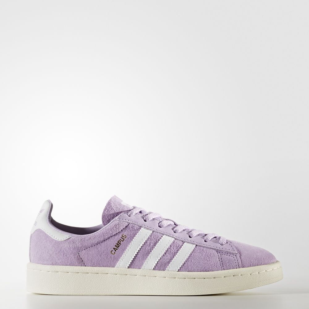 Adidas Campus - Originals γυναικεια - Μωβ/Ασπρα/Ασπρα,Μέγεθος: EU 36 – 54 2/3 (347NXRVJ)